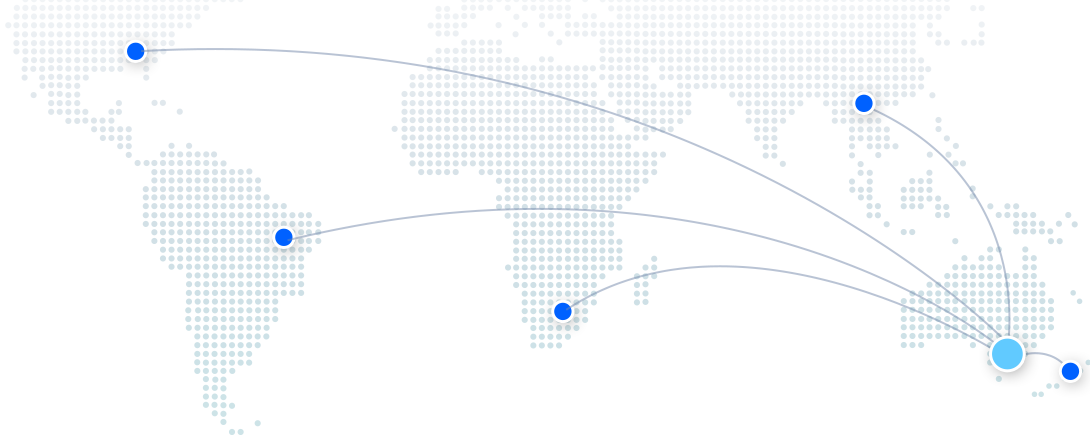 DreamIT Host CDN Global Network Map